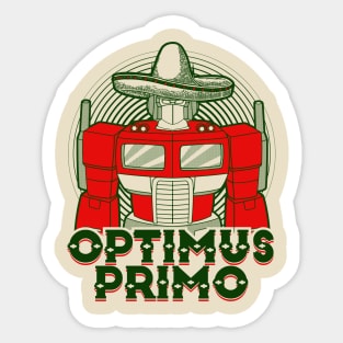 Transformers - Optimus PRIMO Sticker